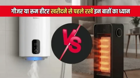 Electricty Bill: गीजर या रूम हीटर खरीदने से पहले हमेशा रखें इन बातों का ध्यान, सर्दियों में नहीं बढ़ेगा बिजली बिल