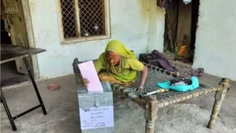 झुंझुनूं विधानसभा उपचुनाव में होम वोटिंग के पहले चरण में 568 मतदाताओं ने किया मतदान