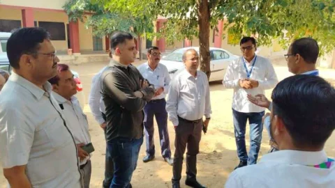 महाराव शेखाजी सशस्त्र बल प्रशिक्षण अकादमी रलावता का किया निरीक्षण