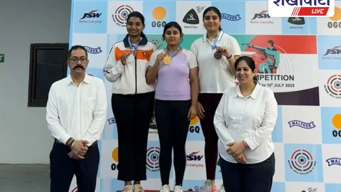 Jhunjhunu News: गौरवी सुंडा ने जीता ब्रॉन्ज, झुंझुनूं को दिलाया इंडिया ओपन में गौरव