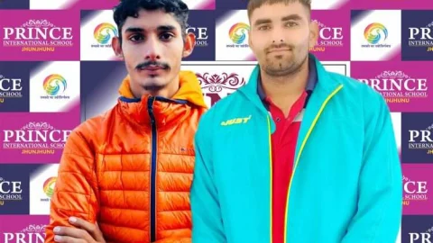 प्रिंस इंटरनेशनल के सचिन को राष्ट्रीय स्तर पर मिला स्वर्ण पदक व हंसराज को रजत