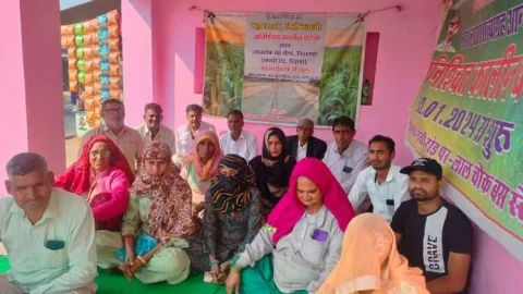 नहर आंदोलन में महिलाओं की संख्या बरकरार, ईंट से ईंट बजेगी