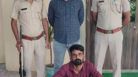 10 साल से फरार चल रहे स्थाई वारंटी विकास को किया गिरफ्तार