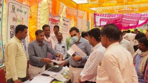 विधायक मेघवाल, एडीएम साख ने किया महंगाई राहत कैंप का निरीक्षण