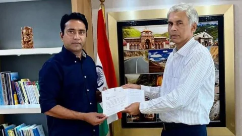 सांसद कस्वां ने की सड़क परिवहन एवं राजमार्ग मंत्रालय के सचिव से मुलाकात