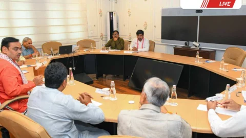 सीमावर्ती सुरक्षा पर CM की सर्वदलीय बैठक, सभी दल साथ