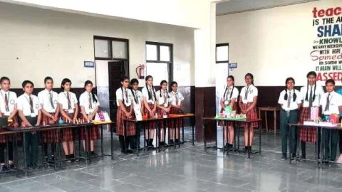 न्यू राजस्थान स्कूल में विज्ञान दिवस मनाया