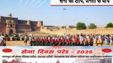 सेना दिवस परेड 2026: शौर्य और सैन्य गौरव का महोत्सव