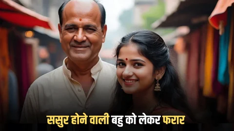 55 वर्ष के बुजुर्ग ने 18 वर्ष की लड़की से की भागकर शादी, बनने वाली थी बहु बना ली पत्नी