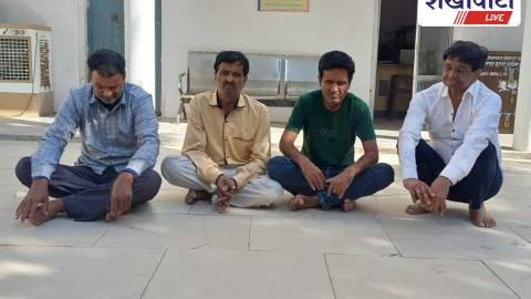 झुंझुनूं जन्नत कॉम्पलेक्स में चल रहा था ताश पत्तों पर जुआ, मालिक भी नामजद