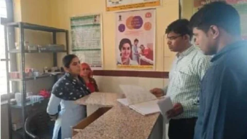 तहसीलदार फारुख अली खान ने किया जाजोद सीएचसी व गौशाला का निरीक्षण