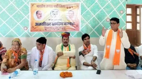 अलसीसर मंडल में ‘‘मेरा बूथ-सबसे मजबूत’’ कार्यक्रम आयोजित