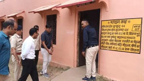 जिला कलक्टर व एस.पी. ने लिया विभिन्न व्यवस्थाओं का जायजा