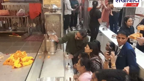 केंद्रीय मंत्री रक्षा खडसे ने सालासर बालाजी के किए दर्शन