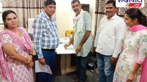 एडीईओ उम्मेद सिंह महला ने न्यायालय आदेश बाद पुनः कार्यभार संभाला