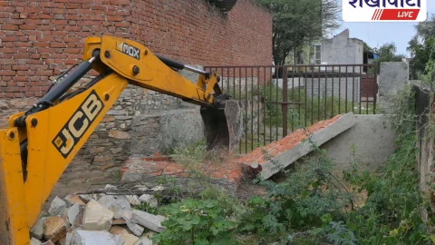 सीकर नगर परिषद की बड़ी कार्रवाई: दो स्थानों से अतिक्रमण ध्वस्त