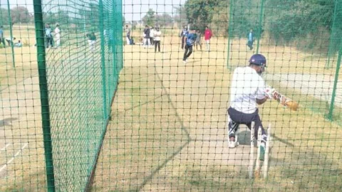 क्रिकेट टीम की चयन प्रक्रिया शांतिपूर्ण सम्पन्न