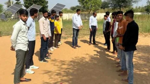 केकेएमएस कॉलेज बड़ाऊ में कब्बड्डी की टीम का चयन