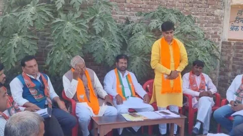 झुंझुनू शहर में भाजपा ने किया पन्ना प्रमुख अभियान का शुभारंभ