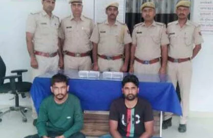 झुंझुनू पुलिस का बदमाशों पर वज्र प्रहार