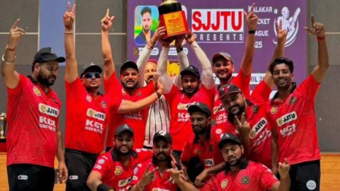 जेजेटी यूनिवर्सिटी में KCL कलाकार लीग: वीर वॉरियर्स विजेता