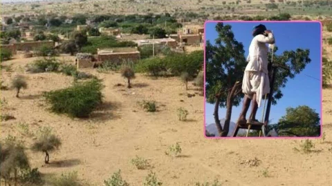 आजादी के बाद भी नेटवर्क की समस्या से जूझ रहे हैं राजस्थान के इस गांव के लोग, मोबाइल बने शो पीस