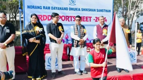 एन.आर.डी.डी. स्पोर्ट्स मीट 2024 का शुभारम्भ
