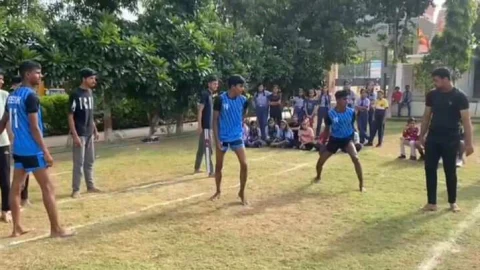 फाइनल मैच में में टैगोर हाउस का रहा दबदबा