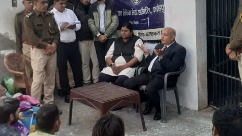 जिला एवं सेंशन न्यायाधीश व विधिक प्राधिकरण जिला सचिव ने किया उप कारागृह का औचक निरीक्षण