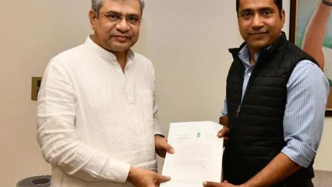 रींगस से खाटू श्यामजी व सालासर धाम के रेलमार्ग का विस्तार सुजानगढ़ तक किया जाए – सांसद राहुल कस्वां