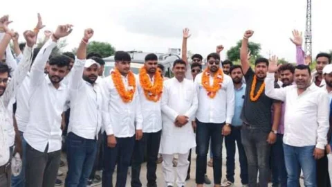 वीर तेजा सेना राज.के नवनिर्वाचित पदाधिकारियों का किया स्वागत