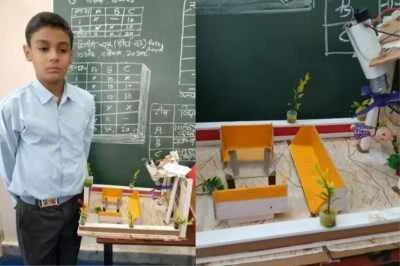राजस्थान के सरकारी स्कूल के छात्र ने किया कमाल, छोटी उम्र में बनाया एंटी सुसाइड पंखे का मॉडल, जाने क्या है इसकी खासियत