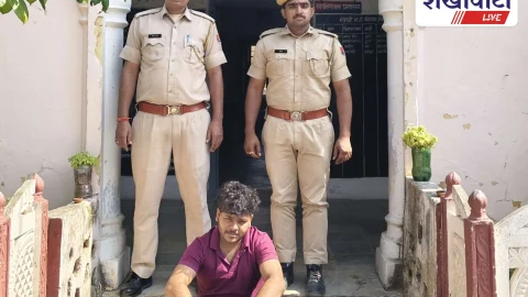 Jhunjhunu: पुलिस की कार्रवाई: साइबर अपराध में खाताधारक गिरफ्तार