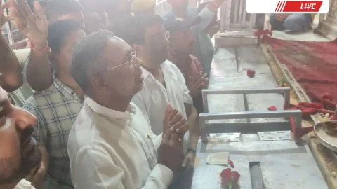 ऊर्जा राज्यमंत्री हीरालाल नागर ने किए बाबा श्याम के दर्शन