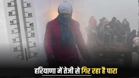 हरियाणा में तेजी से गिर रहा है पारा, कड़ाके की ठंढ के लिए रहें तैयार, देखें बारिश को लेकर IMD का ताजा अपडेट