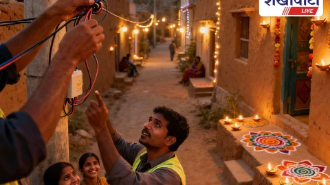 दीपावली से पहले 37 हजार घरों में पहुंची बिजली, सीकर सर्किल रहा अव्वल