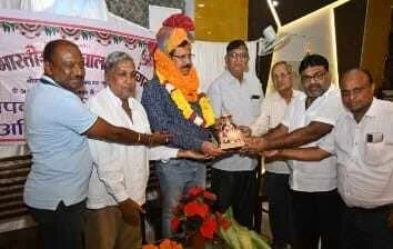 अग्रवाल समाज के प्रदेशाध्यक्ष बने विष्णु भूत का किया भव्य स्वागत