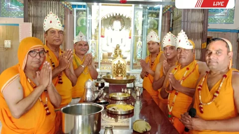 अक्षय तृतीया पर सीकर में जैन धर्म का दान पर्व मनाया गया