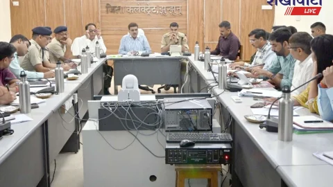 झुंझुनूं: पुलिस-प्रशासन बैठक में अवैध कटाई व शव रखकर प्रदर्शन करने वालों पर सख्ती