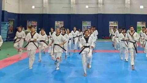 श्रीजेजेटी यूनिवर्सिटी में भारतीय ताइक्वांडो टीम का कैंप शुरू