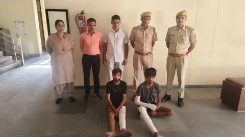 25 हजार रुपए के इनामी मुख्य शूटर सहित षडयन्त्र मे शामिल आरोपी गिरफ्तार