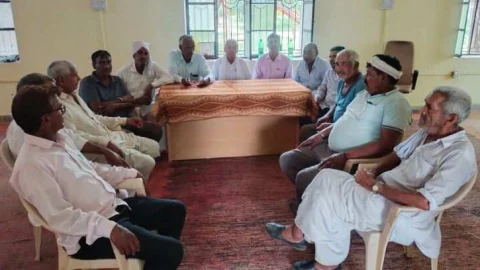 मानोता जाटान संघर्ष समिति की धन्यवाद बैठक, समस्याओं पर हुआ मंथन