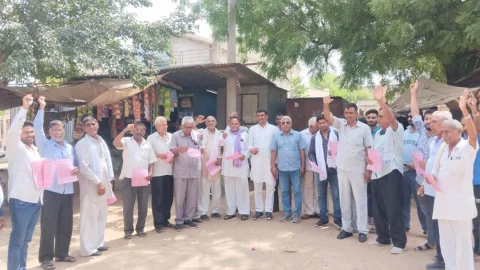 यमुना जल हमारा हक आंदोलन जारी