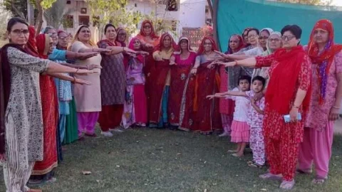 राष्ट्रीय जाट महासंघ की महिला पदाधिकारियों ने की सामाजिक कुरुतियों मिटाने की घोषणा