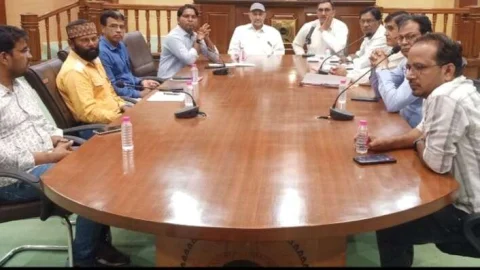 राजीव गांधी शहरी ओलंपिक खेल तैयारी की समीक्षा बैठक आयोजित