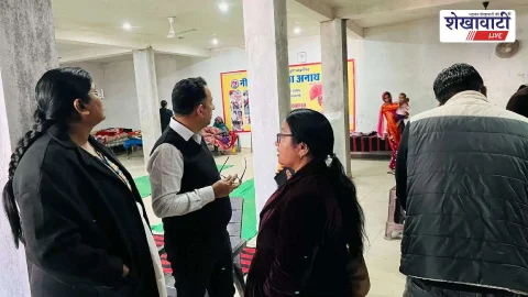 सीकर के पिपराली में अवैध महिला आश्रम पर कार्रवाई, 24 मुक्त