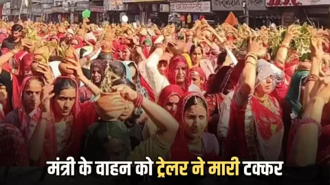 Rajasthan News : सैकड़ों महिलाए सिर पर कलश ले बीकानेर की सड़कों पर निकली!
