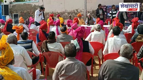 चूरू के सातड़ा गांव में प्रबुद्धजनों का सम्मान समारोह