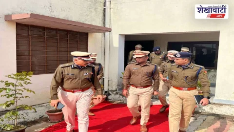 सीकर में DGP शर्मा की बैठक: अपराध और नशाखोरी पर सख्त