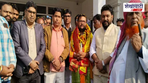 भाजपा प्रदेश प्रवक्ता पाईवाल का स्वागत, कार्यकर्ताओं को किया संबोधित